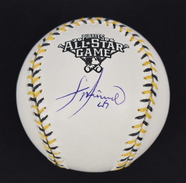 Francisco Liriano Autographed 2006 All-Star Game Baseball