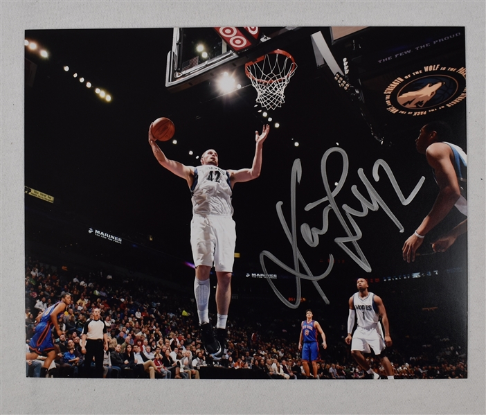 Kevin Love Lot of 2 Autographed 8x10 Photos