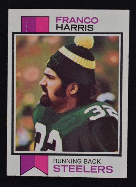 Franco Harris 1973 Topps Rookie Card #89