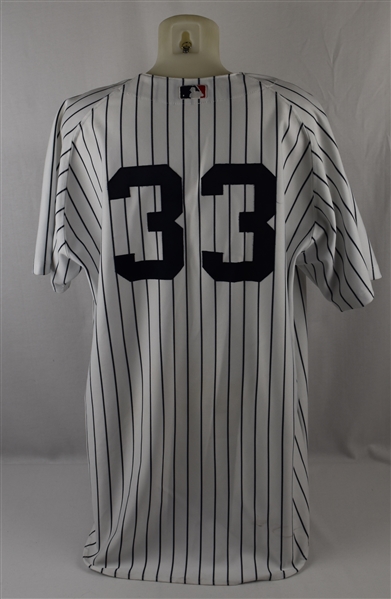 David Wells 2002 New York Yankees Game Used Jersey w/Dave Miedema LOA