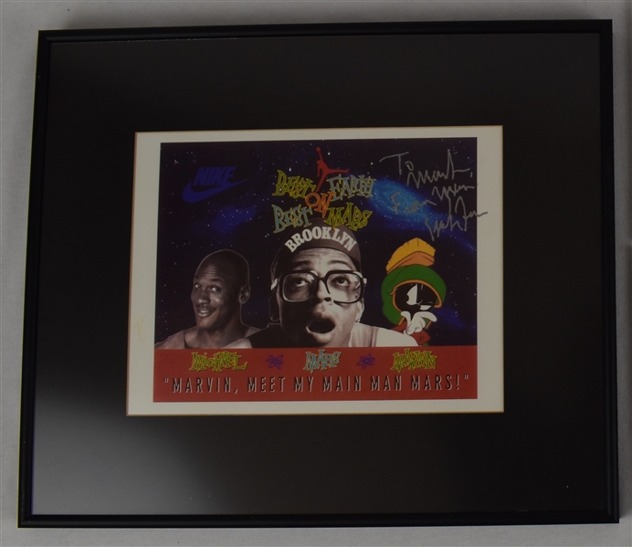 Spike Lee Autographed Marvin & The Martian Photo