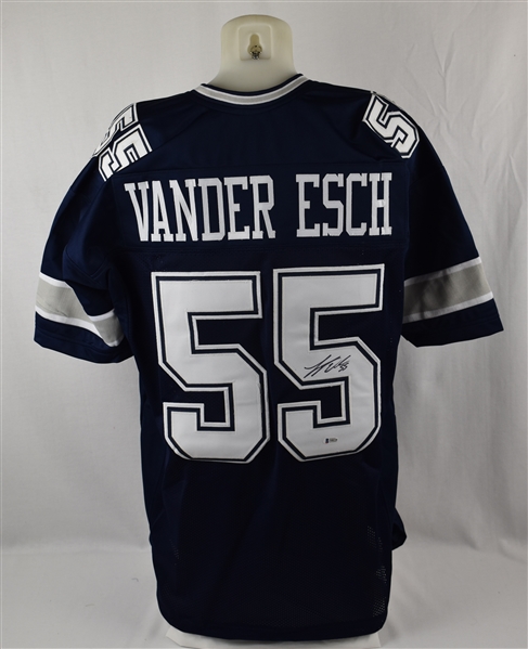 Leighton Vander Esch Autographed Dallas Cowboys Jersey