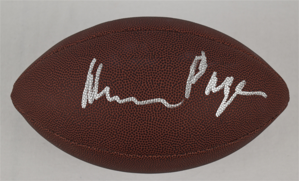 Alan Page Autographed 100TH Anniversary Football