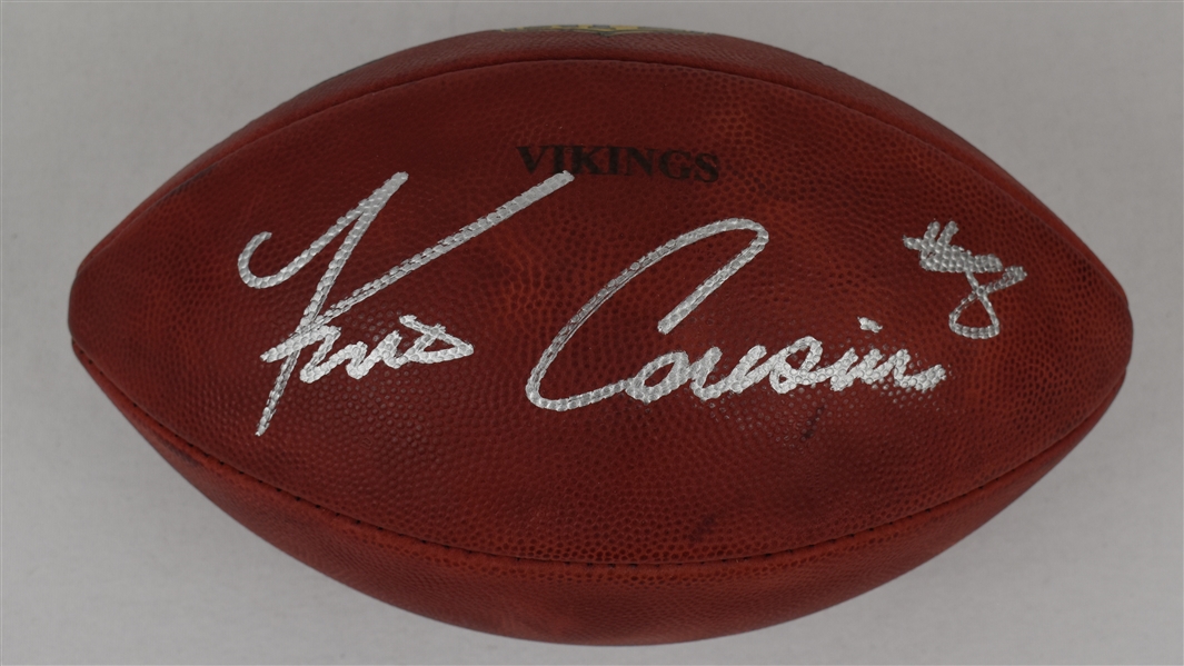Kirk Cousins Autographed Football