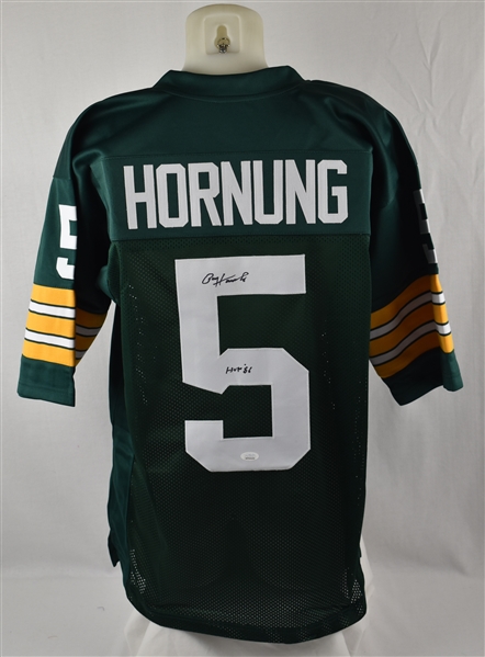 Paul Hornung Autographed Green Bay Packers Jersey