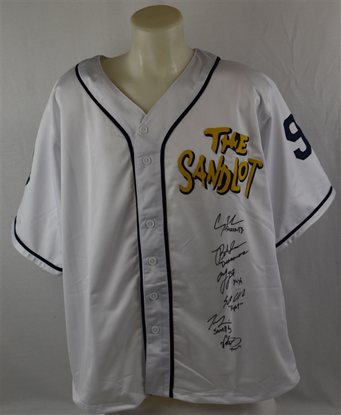 "The Sandlot" Movie Autographed Jersey w/6 Signatures