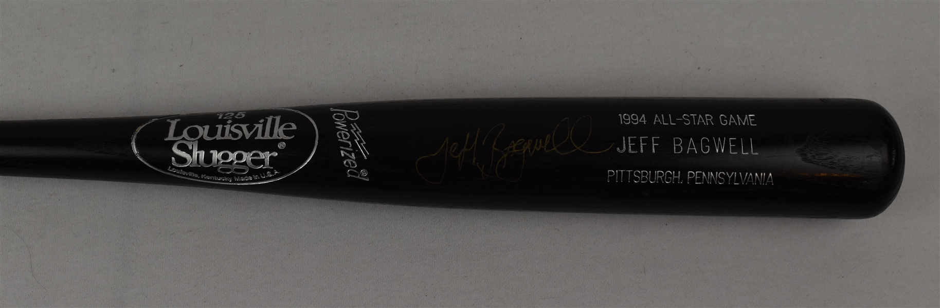 Jeff Bagwell 1994 All-Star Game Used & Autographed Bat w/Puckett Family Provenance