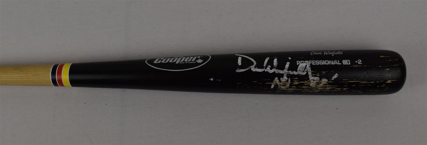 Dave Winfield Game Used & Autographed Bat w/Puckett Family Provenance