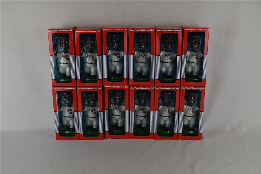 Kirby Puckett Partial Case of 1991 Limited Edition Hero Bobbleheads w/Puckett Family Provenance