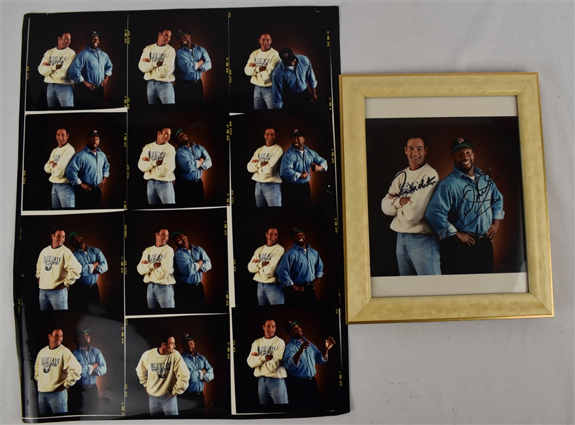 Paul Molitor & Kirby Puckett Autographed Photo & Proofs w/Puckett Family Provenance
