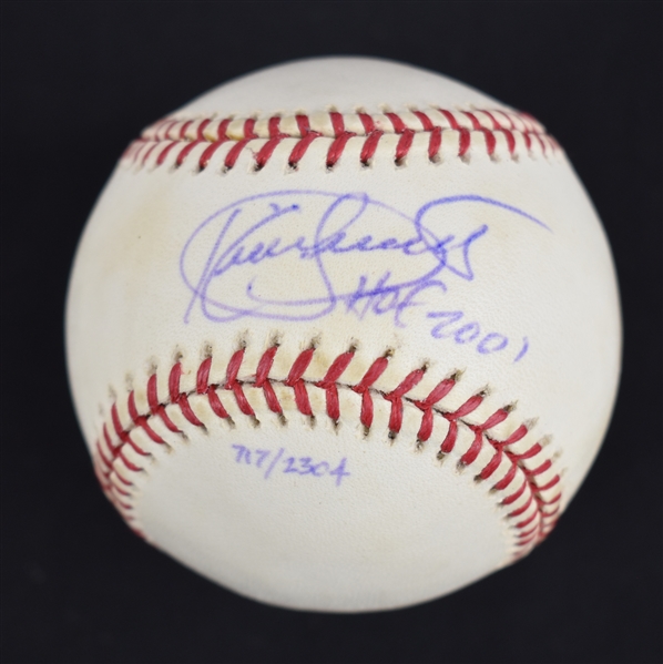 Kirby Puckett Autographed & Inscribed HOF 2001 Limited Edition #717/2,304 Baseball w/Puckett Collection LOA