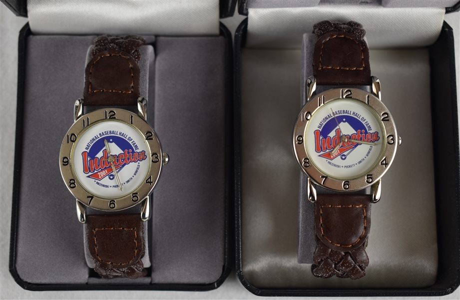 Kirby Puckett Lot of 2 HOF Class of 2001 Watches w/Puckett Family Provenance