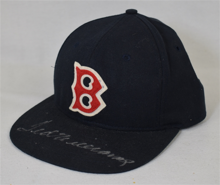 Ted Williams Autographed Boston Red Sox Hat PSA/DNA