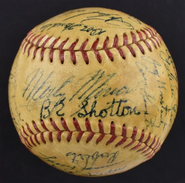 1950 National League All-Star Team Signed Baseball w/Jackie Robinson