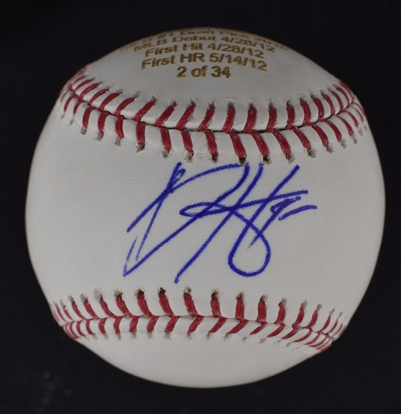 Bryce Harper Autographed Limited Edition Rookie Baseball