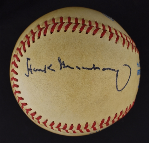 Hank Greenberg Al Kalne & Charles Gehringer Autographed Baseball