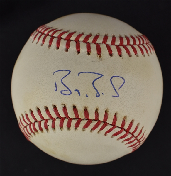 Barry Bonds Autographed Baseball