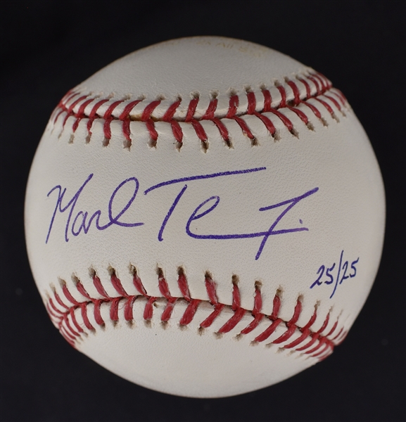 Mark Teixeira Autographed Limited Edition Baseball