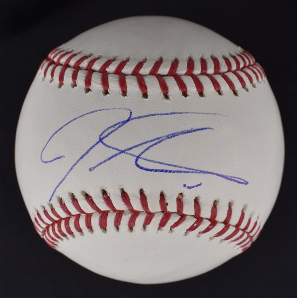 Josh Hamilton Autographed Baseball MLB  