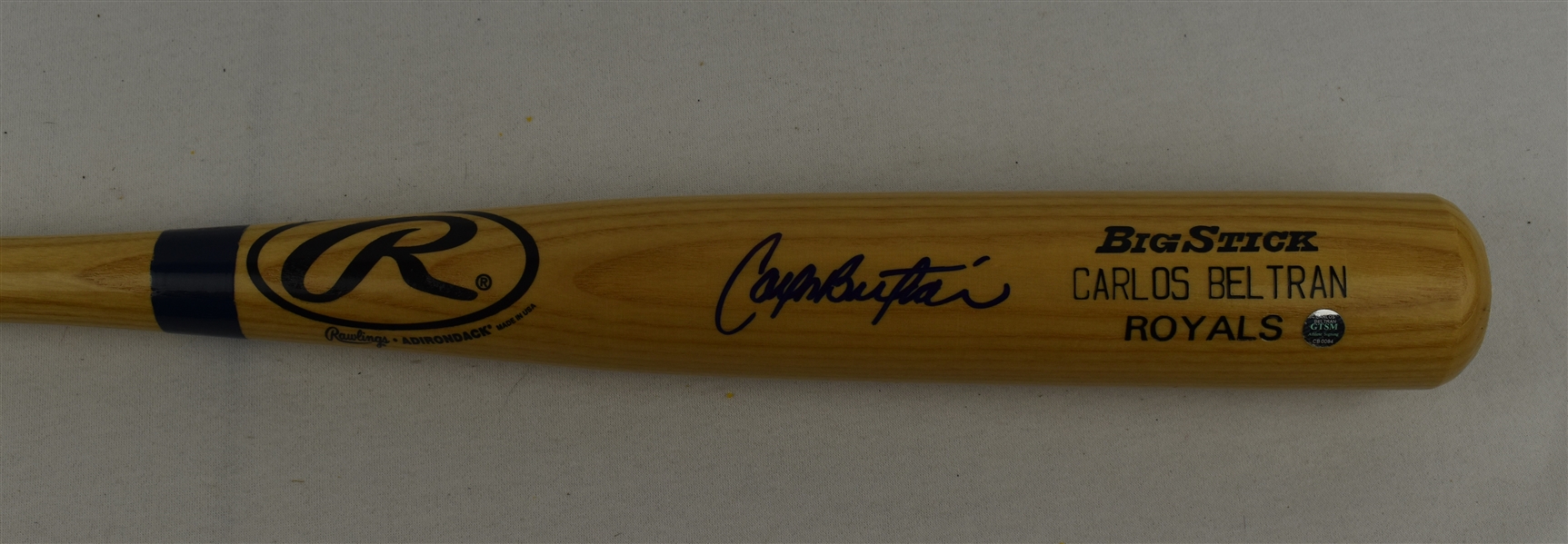 Carlos Beltran Autographed Bat