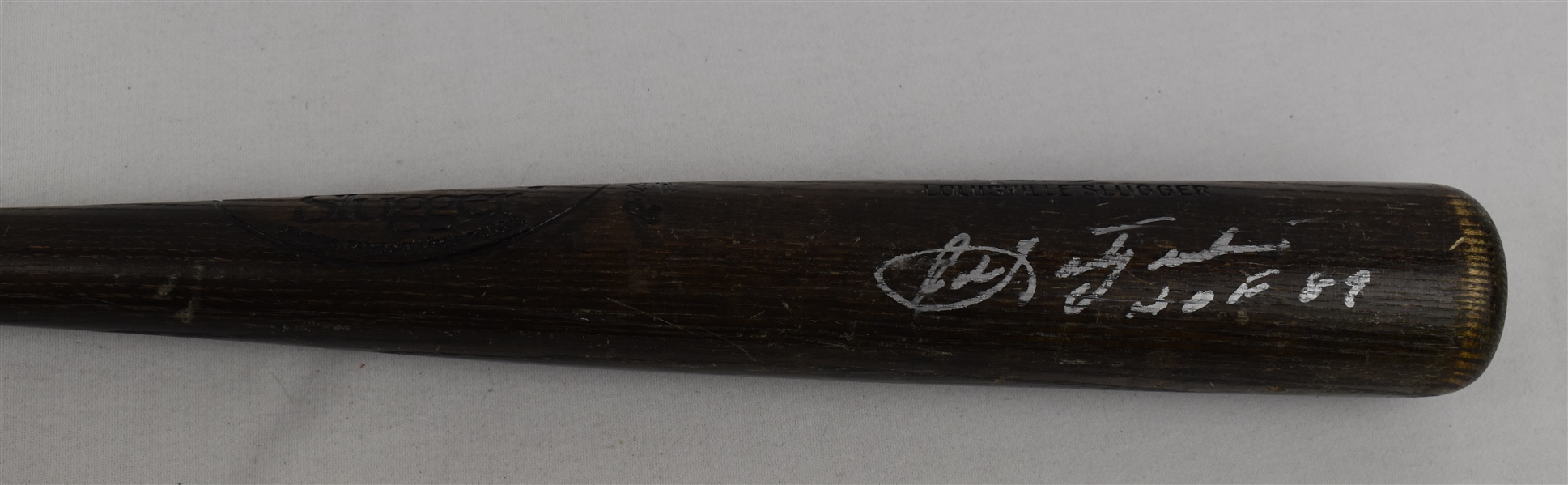 Carl Yastrzemski Boston Red Sox Game Used & Autographed Bat PSA/DNA GU 7