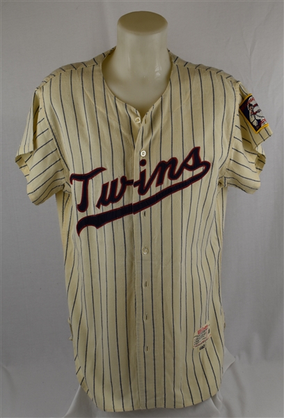 Lenny Green 1963 Minnesota Twins Game Used Jersey