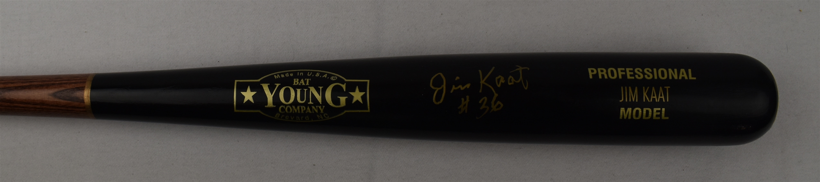 Jim Kaat Autographed Bat PSA/DNA