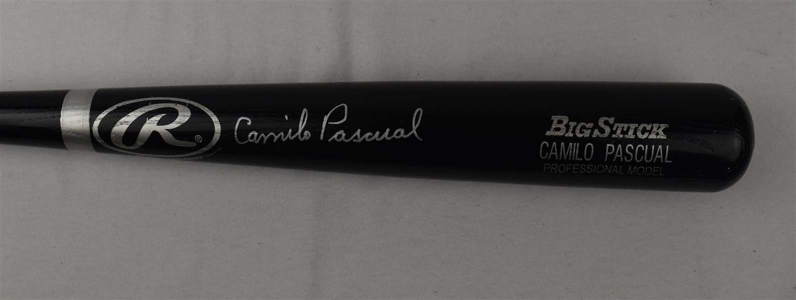Camilio Pascual Autographed Bat PSA/DNA