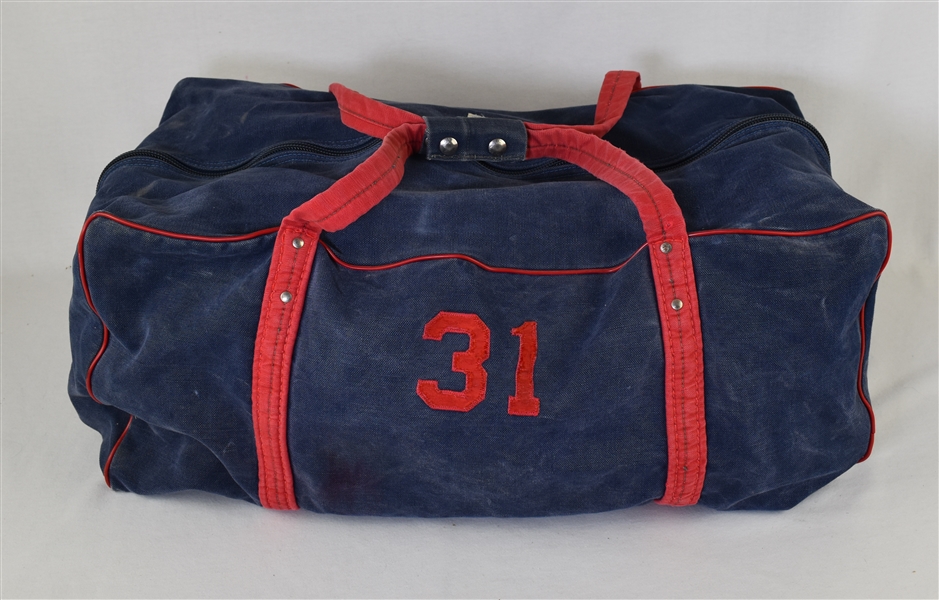 Jim Perry c. 1960s Minnesota Twins Used Equipment Bag