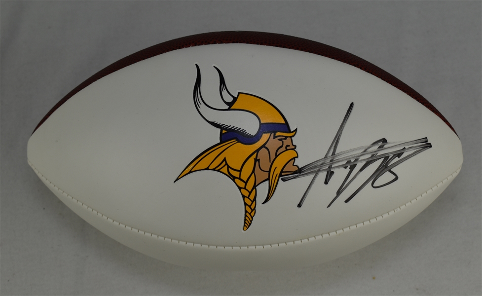 Adrian Peterson Autographed Football