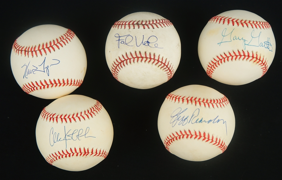 Minnesota Twins 1991 World Series Champions Autographed Baseballs w/Frank Viola