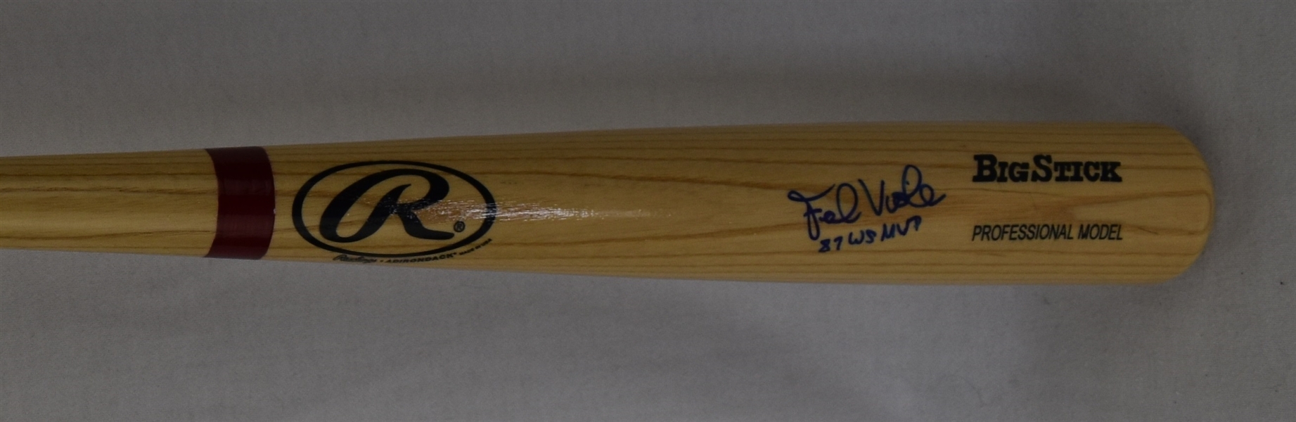 Frank Viola 1987 World Series MVP Autographed Bat