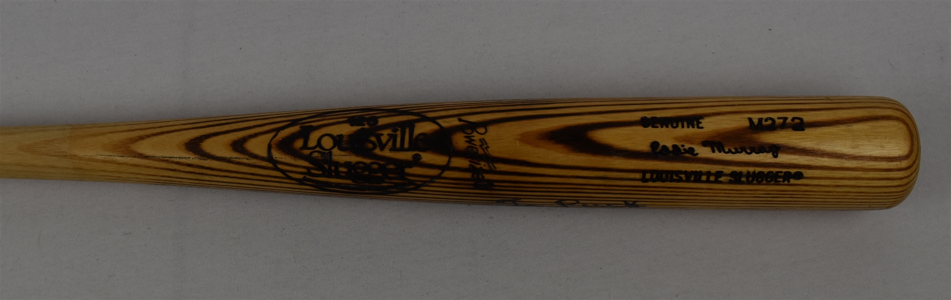 Eddie Murray c. 1986-88 Baltimore Orioles Game Issued Autographed Bat w/Puckett Family Provenance