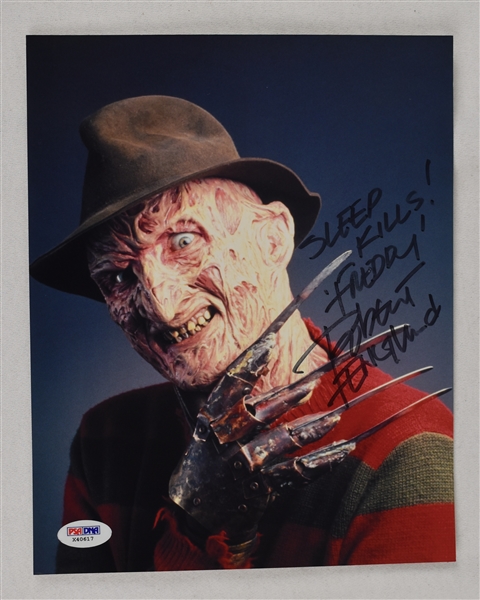 Robert Englund Freddy Krueger Autographed 8x10 Photo 