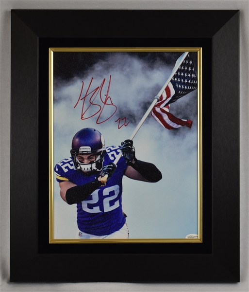 Harrison Smith Autographed 11x14 Framed Canvas