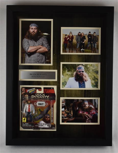 Willie Robertson Duck Dynasty Autographed Framed Display