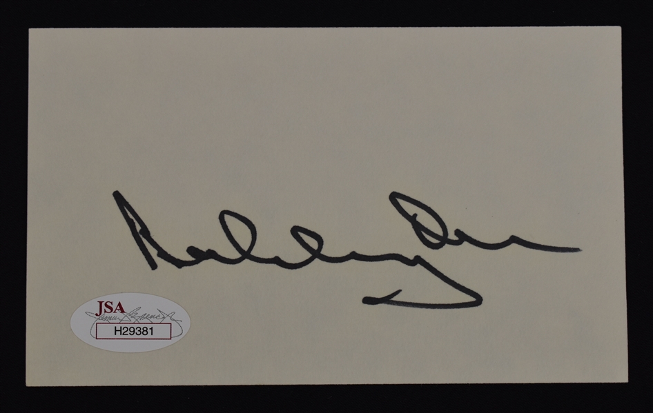 Bobby Orr Autographed Cut Signature