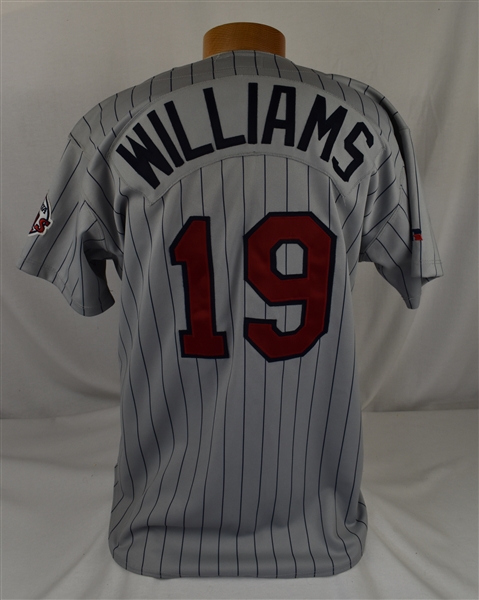 Williams 1999 Minnesota Twins Game Used Jersey