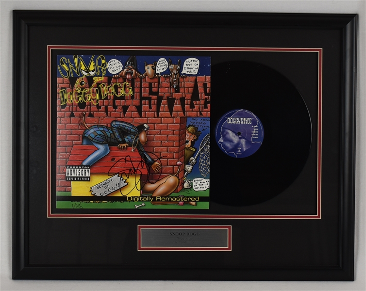 Snoop Dog "Doggy Style" Autographed Display