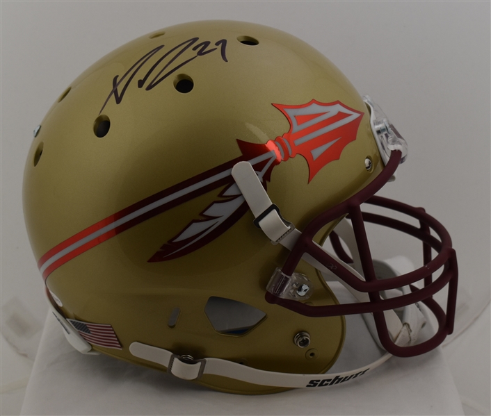 Xavier Rhodes Autographed FSU Seminoles Helmet