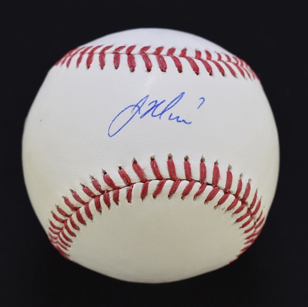 Joe Mauer Autographed Baseball Steiner