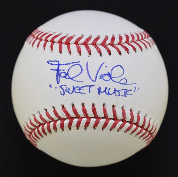 Frank "Sweet Music" Viola Autographed Baseball