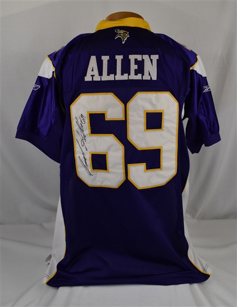Jared Allen Autographed Minnesota Vikings Jersey