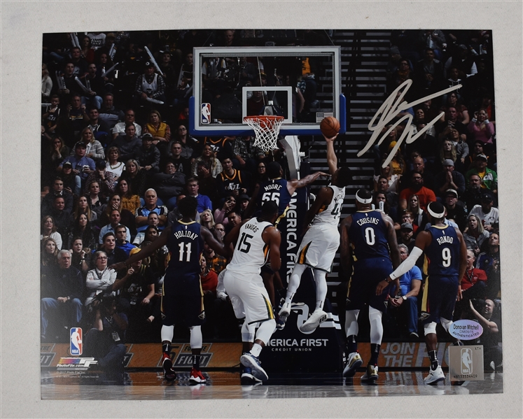 Donovan Mitchell Autographed Utah Jazz 8x10 Photo