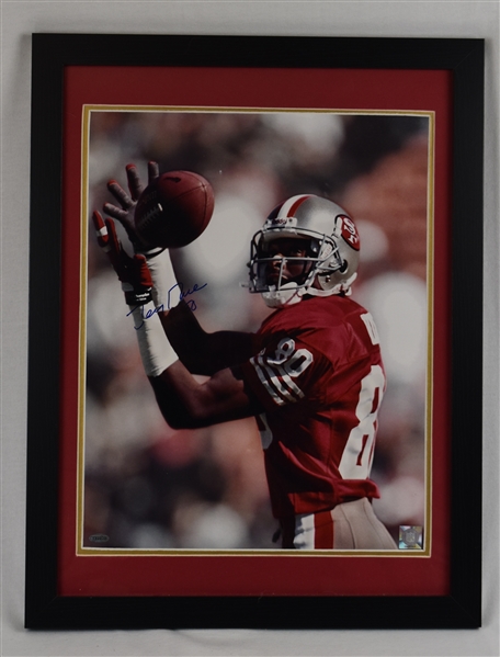 Jerry Rice Autographed 16x20 Framed Photo 