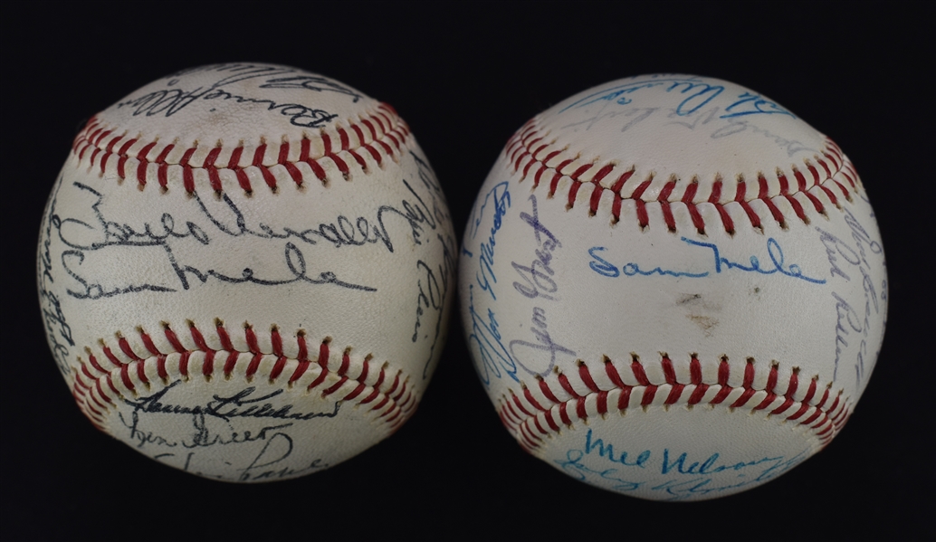 Minnesota Twins 1963 & 1965 Team Signed Baseballs