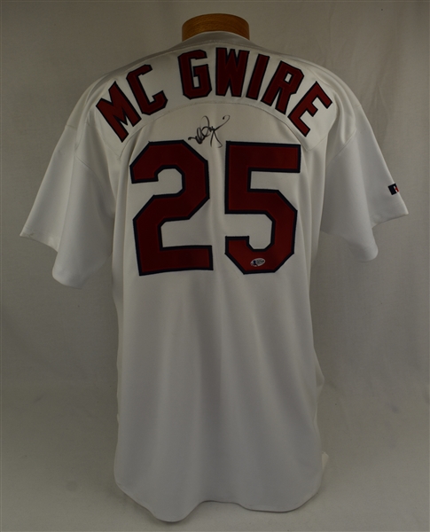 Mark McGwire Autographed St. Louis Cardinals Jersey