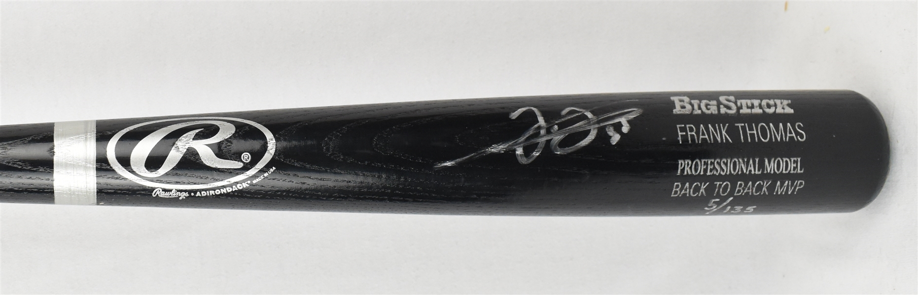 Frank Thomas Autographed Limited Edition MVP Bat #5/135