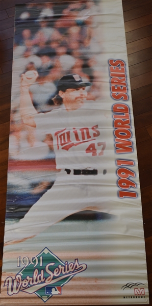 Jack Morris 1991 World Series Banner