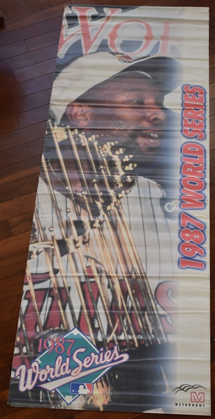 Kirby Puckett 1987 World Series Banner